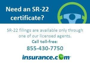 SR-22 insurance requirements