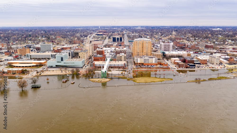 The states where flood risk is rising fastest, and how many homes aren't insured for it